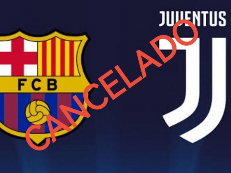 Casos de gastroenteritis obligó a cancelar el Barcelona vs Juventus