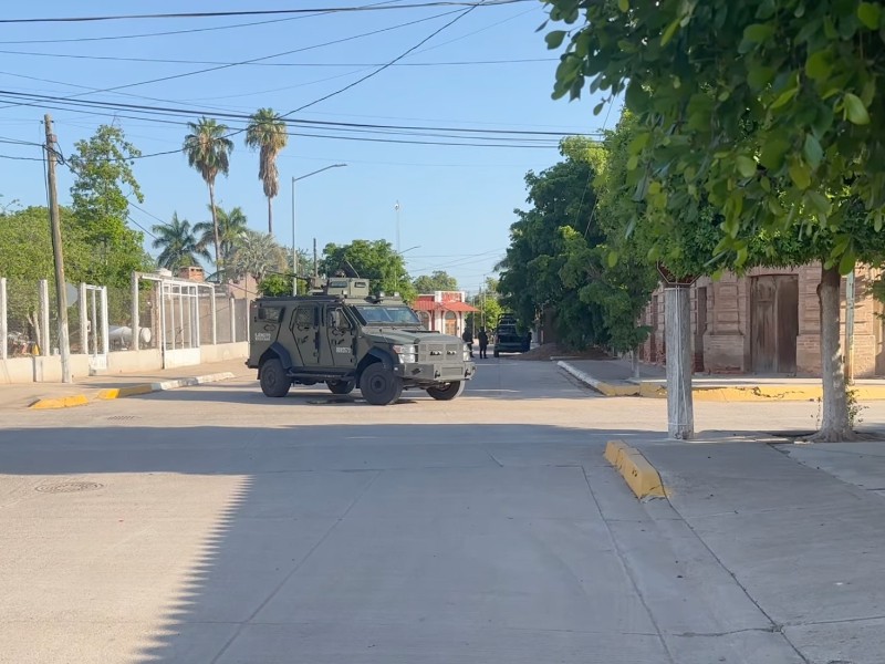 Catea Ejército Mexicano al menos 4 viviendas en Guasave