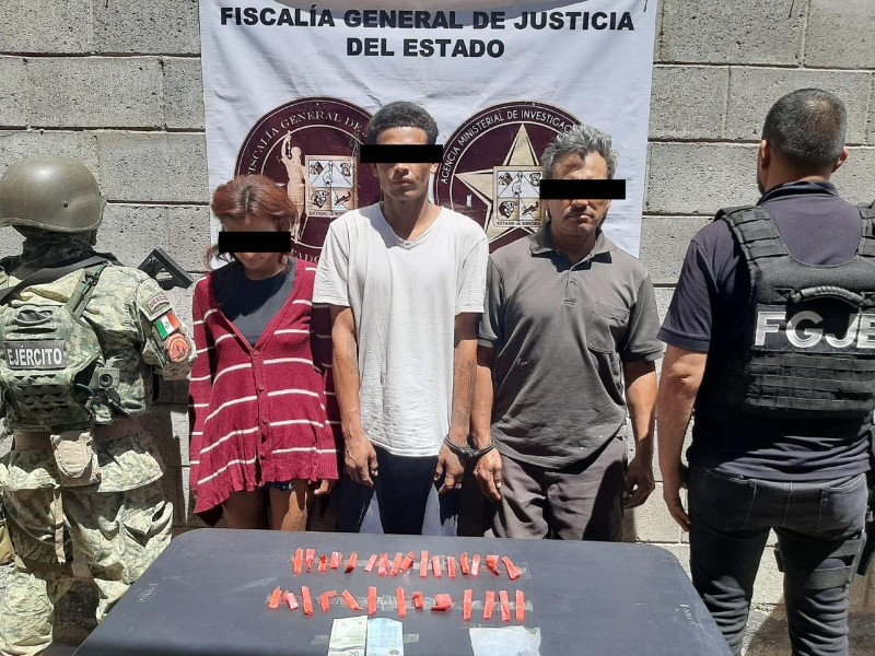 Cateo en Hermosillo deja tres personas detenidas