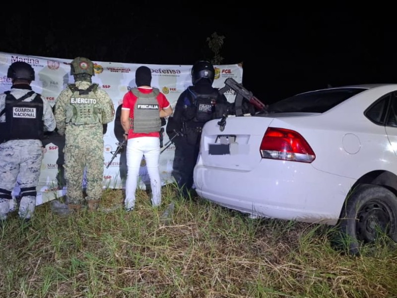 Cateo en Papantla; recuperan unidad con reporte de robo