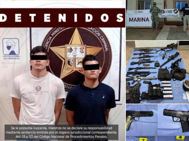 Cateos derivan en detención de dos personas en Cajeme Cateos derivan en detención de dos personas en Cajeme