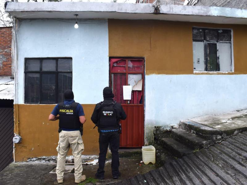 Cateos en Morelia dejan seis detenidos y decomiso de drogas