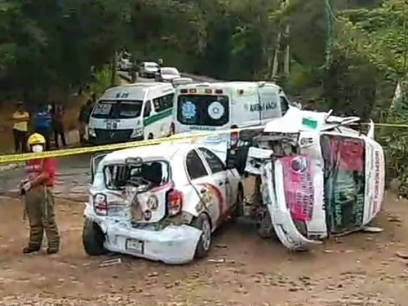 Causa accidente aparatoso colectivo sin frenos