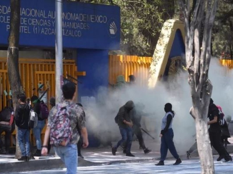 CCH Azcapotzalco vuelve a sufrir violencia y paros