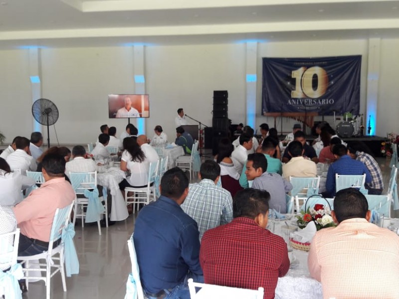 CCHITAC celebra aniversario de fundación.