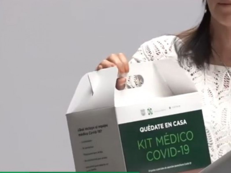 CDMX repartirá kits a pacientes con Covid-19