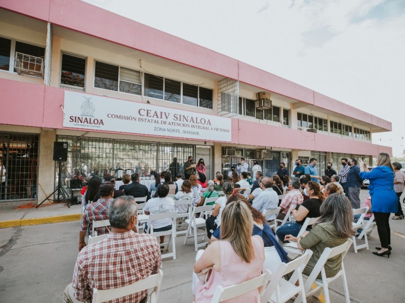 CEAIV abre oficinas en Guasave, 15,432 víctimas desde 2019