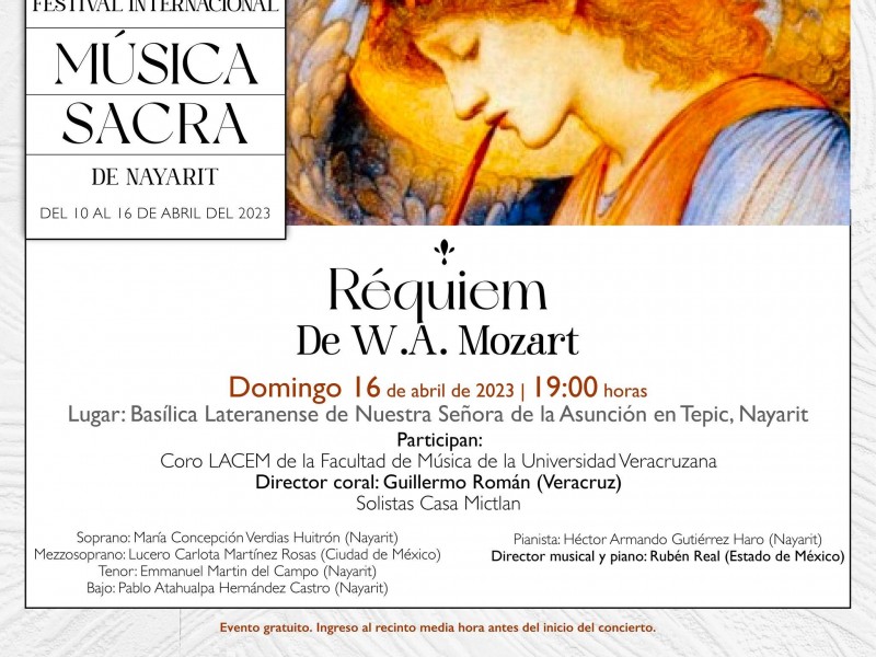 CECAN realizará el segundo Festival de música sacra