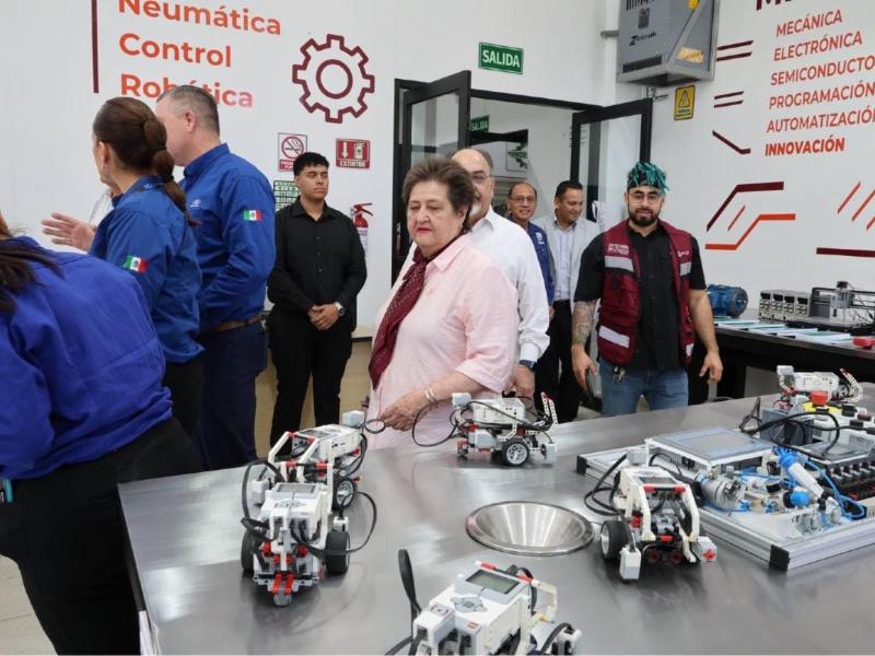 Cecyte Sonora estrena laboratorio industrial con tecnología de Ford
