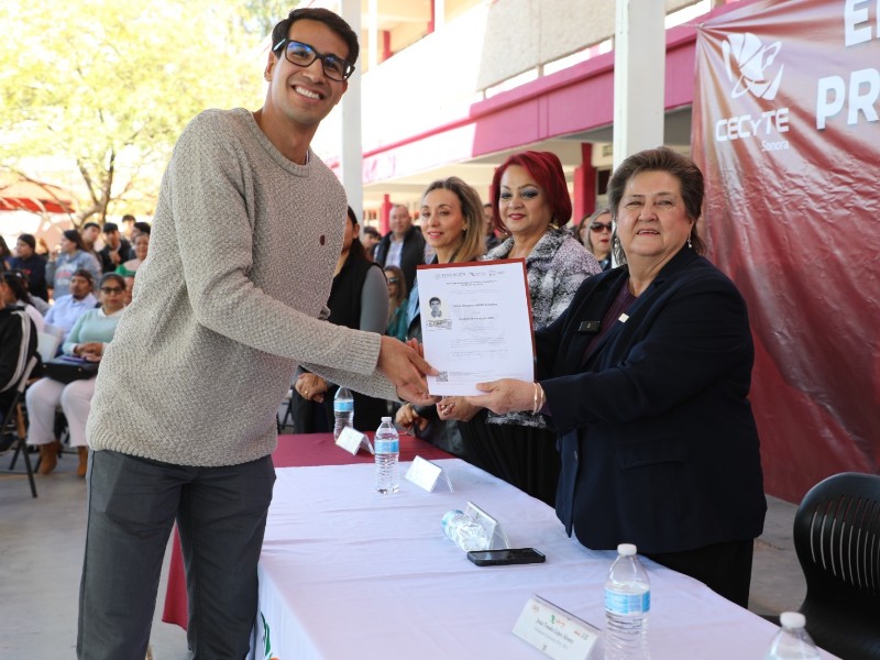 Cecyte Sonora invita a iniciar trámite de titulación