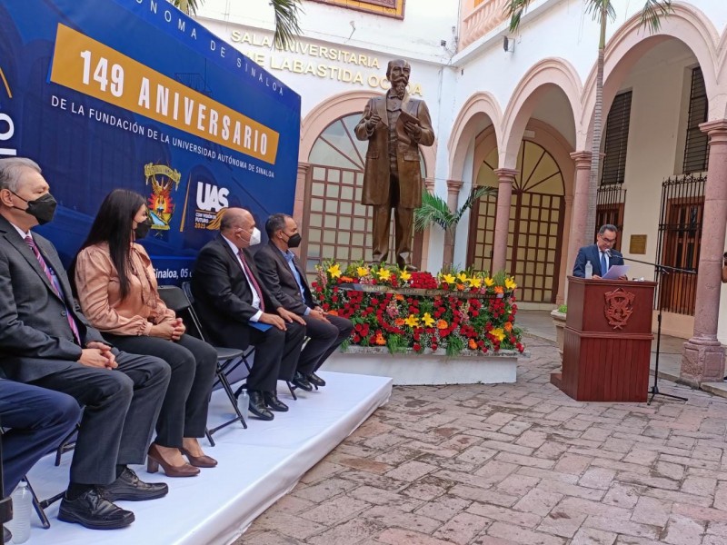 Celebra la UAS su 149 aniversario