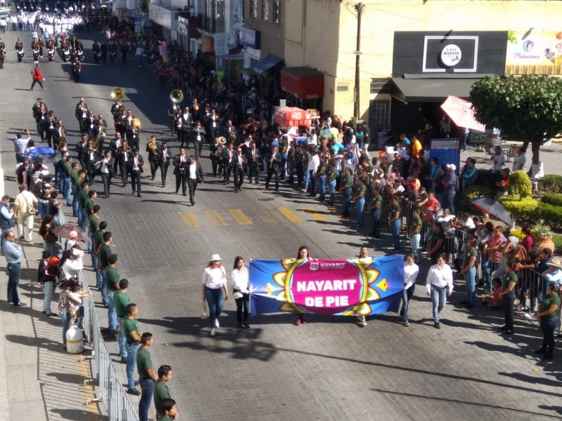 Celebra Nayarit 108 aniversario de la revolución mexicana