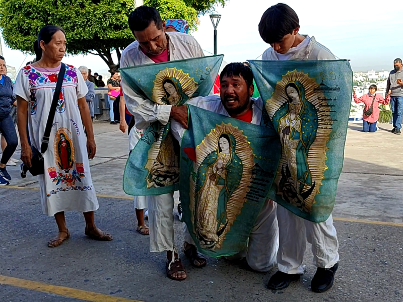 Celebración devota en la Lomita de Culiacán por la virgen