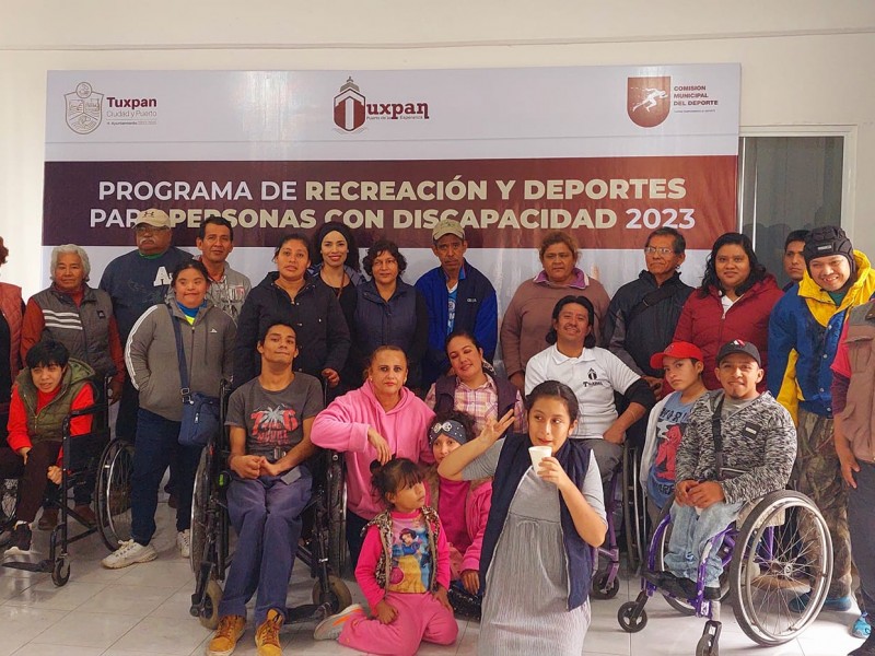 Celebran 22 años de fundación Unidos por la Discapacidad Tuxpan