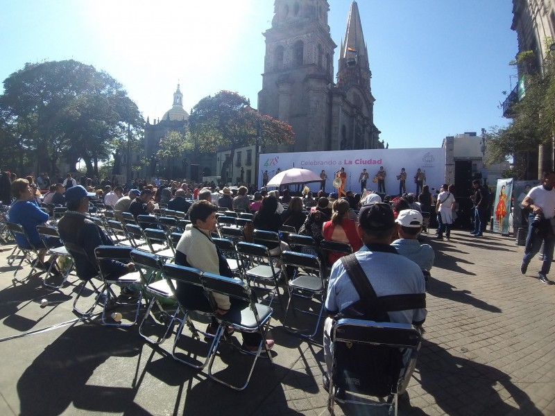 Celebran 478 aniversario de Guadalajara