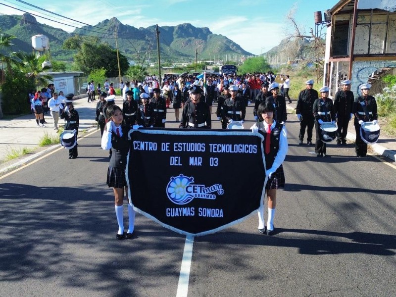 Celebran 50 aniversario del CETMar 03 en Guaymas