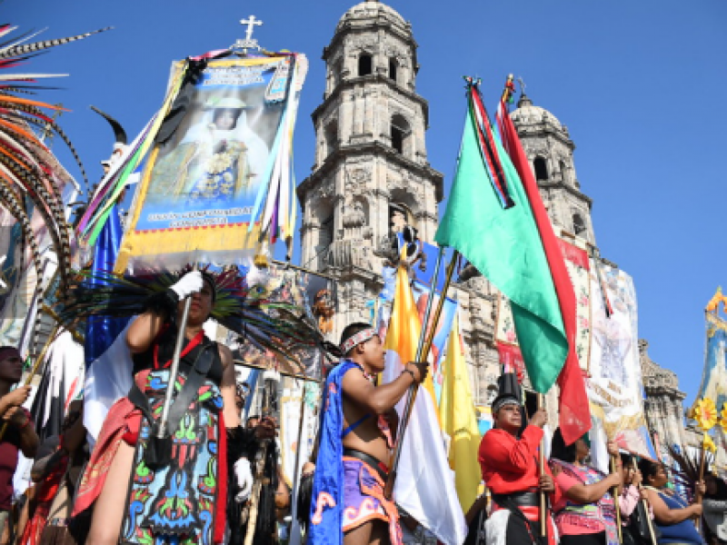 Celebran a 30 mil danzantes en su día