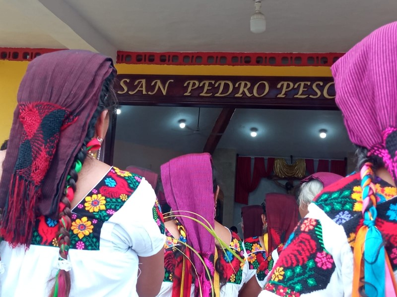 Celebran a San Pedro el Pescador en La Mata