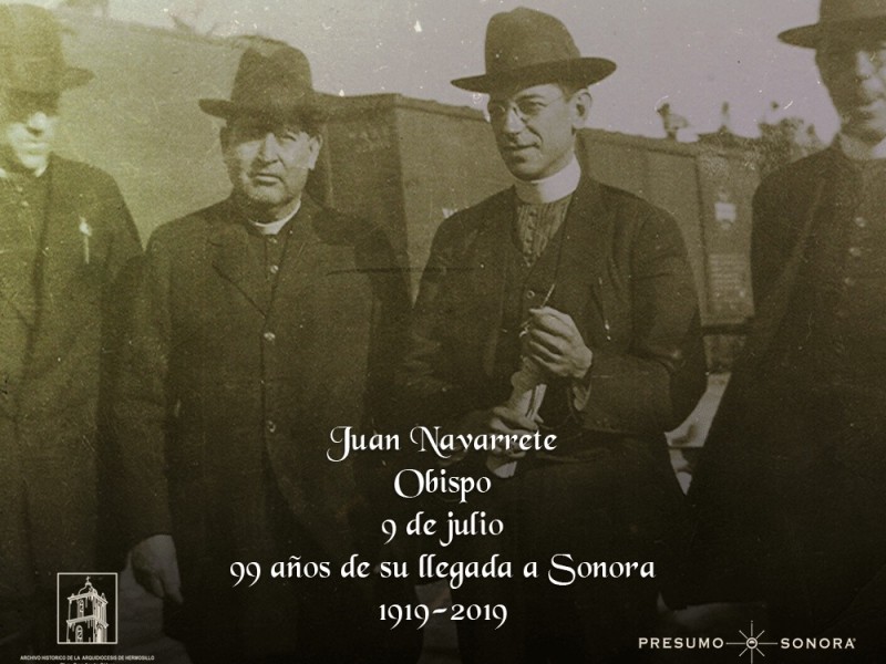 Celebran aniversario 100 de llegada de Juan Navarrete