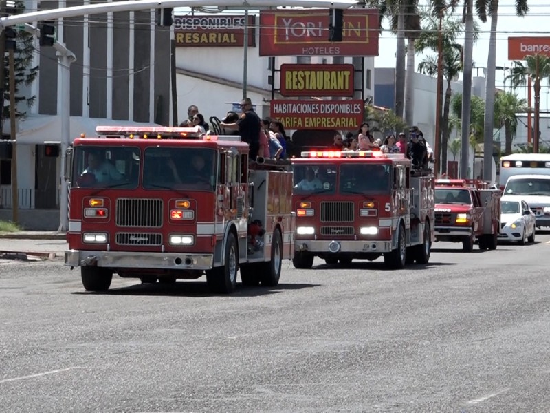 Celebran el Día del Bombero en Cajeme