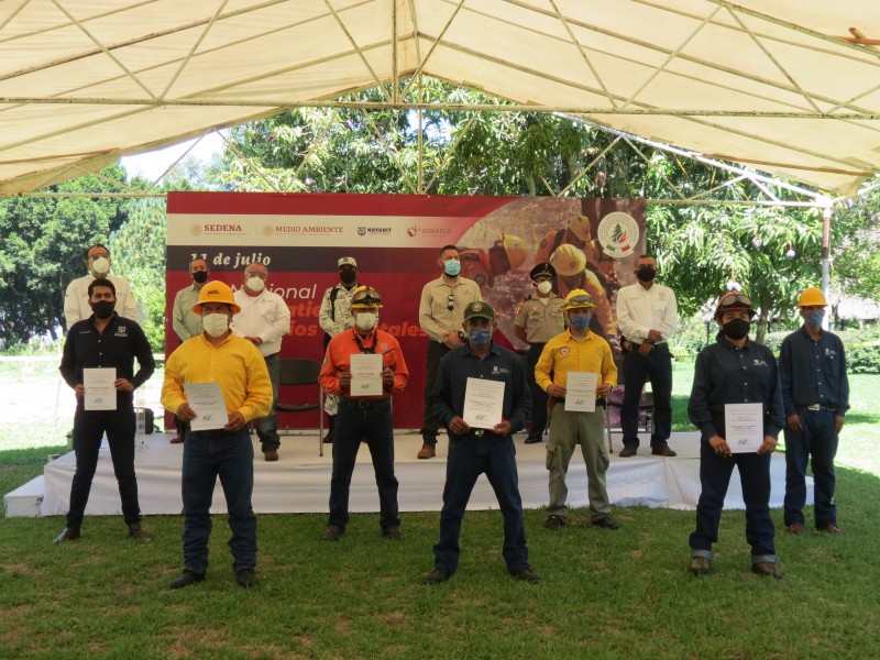 Se celebró el día del combatiente de incendios forestales