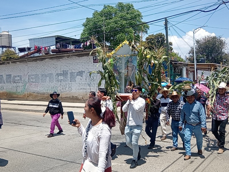 Celebran en Zaachila, Oaxaca, la Fiesta de San Isidro Labrador