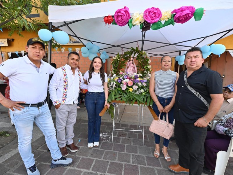 Celebran ferrocarrileros a la virgen de Nuestra Señora de Guanajuato