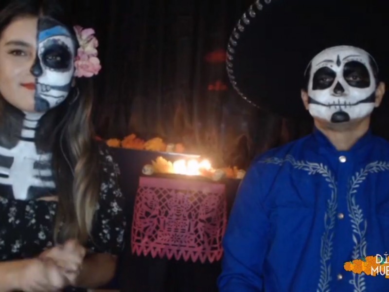 Celebran festivales virtuales por el Día de Muertos