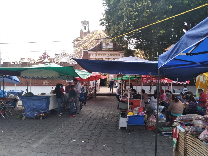 Celebran poblanos a San Antonio de Padua en su día