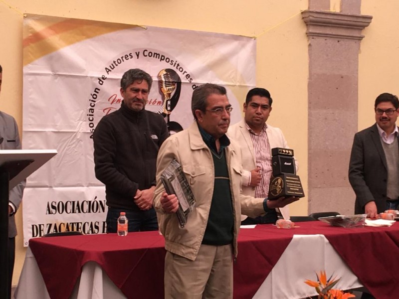 Celebran segundo aniversario de Asociación de Autores y Compositores Zacatecanos