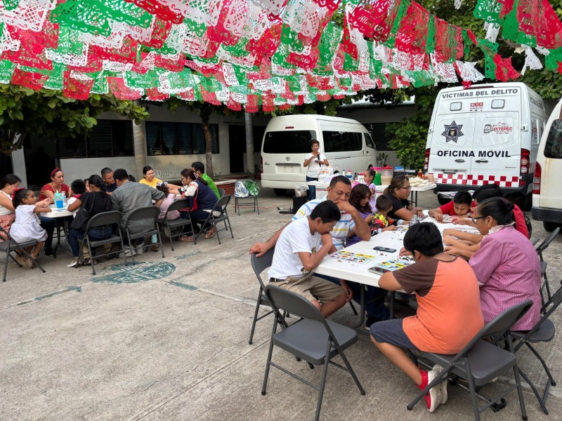 Celebran Tarde Mexicana en Centro del Espectro Autista de Ciudad Ixtepec