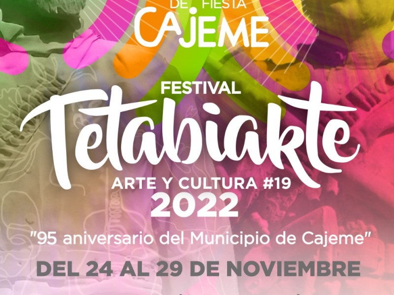 Celebraran con festival aniversario de Cajeme