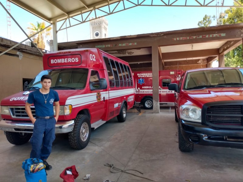 Celebrarán día del bombero en Guaymas