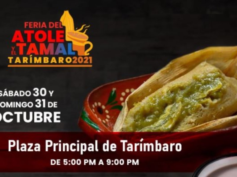 Celebrarán primera feria del Atole y Tamal en Tarímbaro
