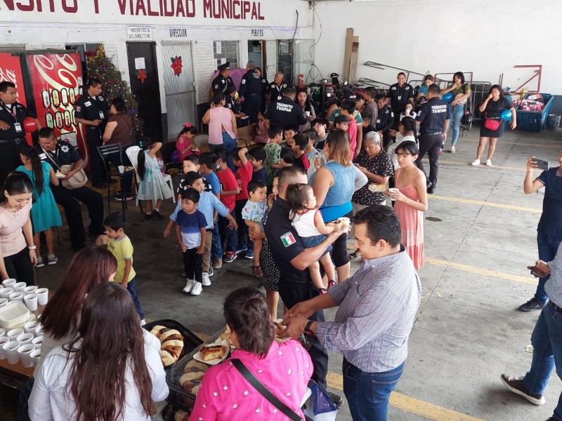 Celebraron el 6 de Enero en Tránsito Municipal