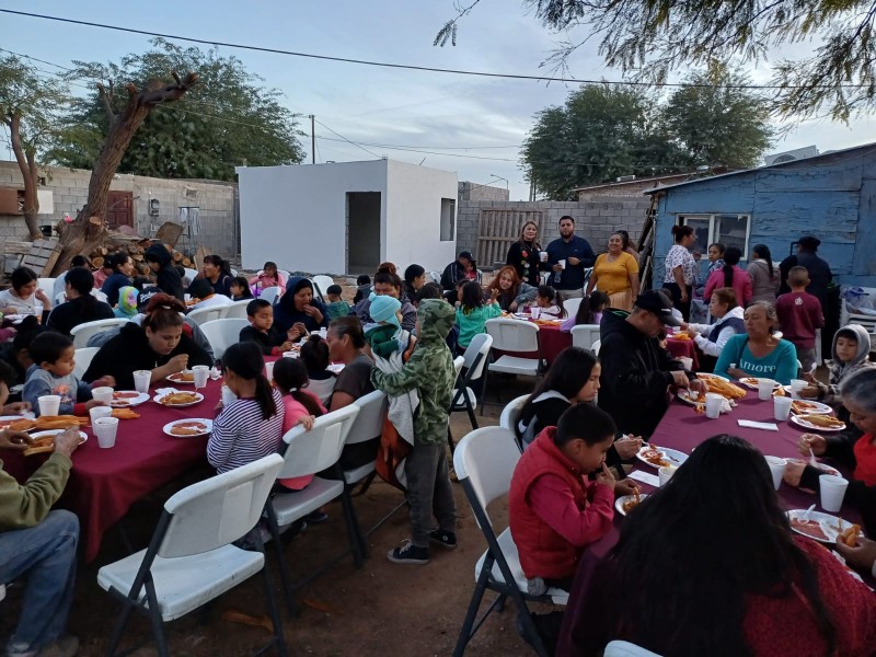 Celebró Desom posada a niños de San Luis