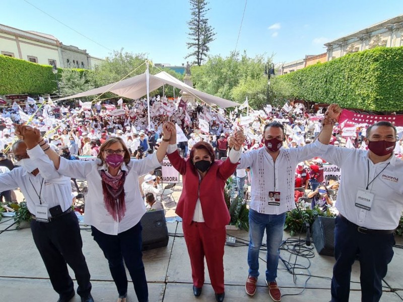 Celia Maya: “Querétaro quiere un cambio de rumbo