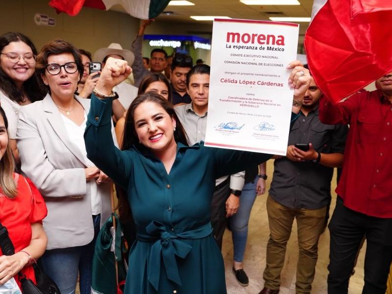 Celida López llama a la unidad de Morena y anuncia trabajo territorial