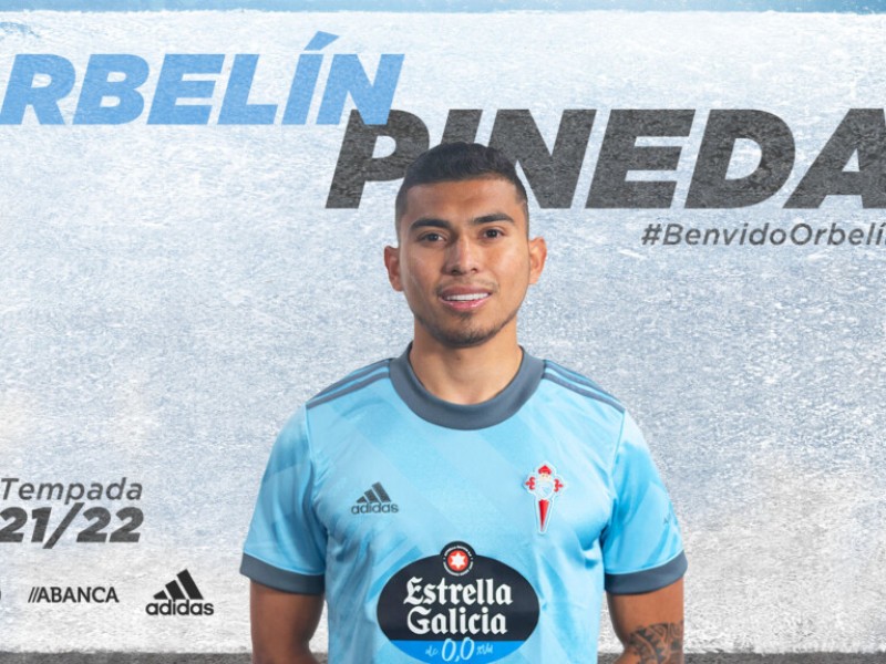 Celta de Vigo oficializa contratación de Orbelin Pineda