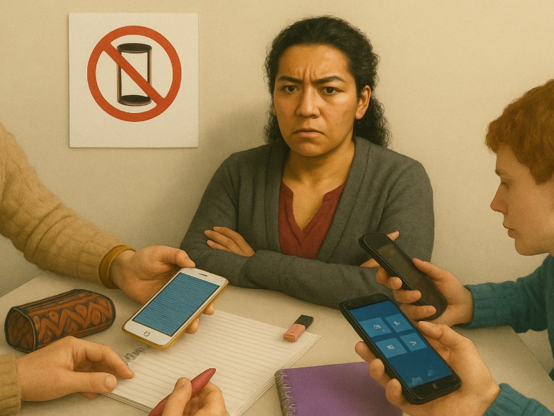 Celulares y estudiantes: ¿una distracción que debe prohibirse?