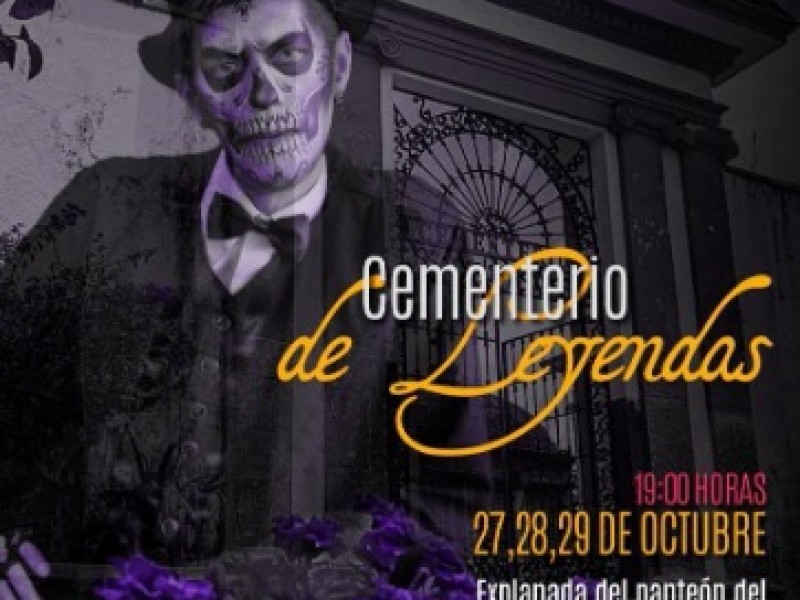 “Cementerio de leyendas” en el Panteón 5 de Febrero