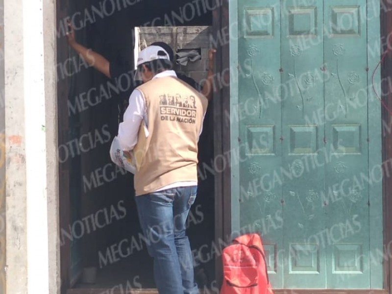 Censo de Bienestar llega a Santo Domingo Tehuantepec