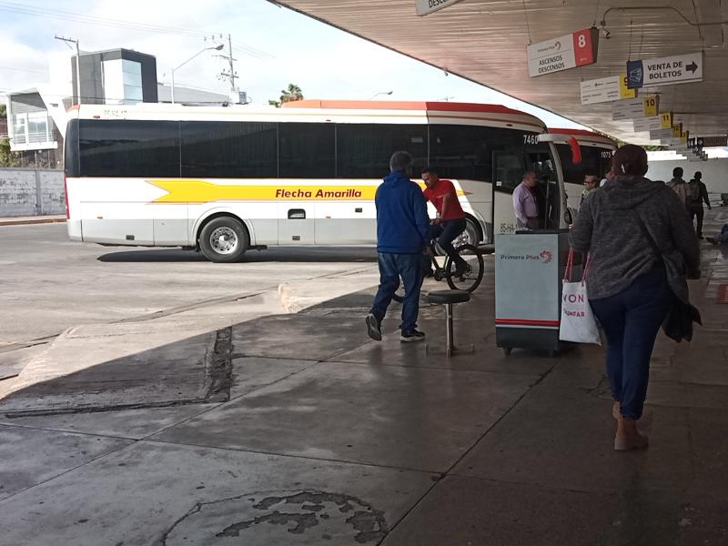 Central de Autobuses de La Piedad mantiene corridas sin cancelaciones