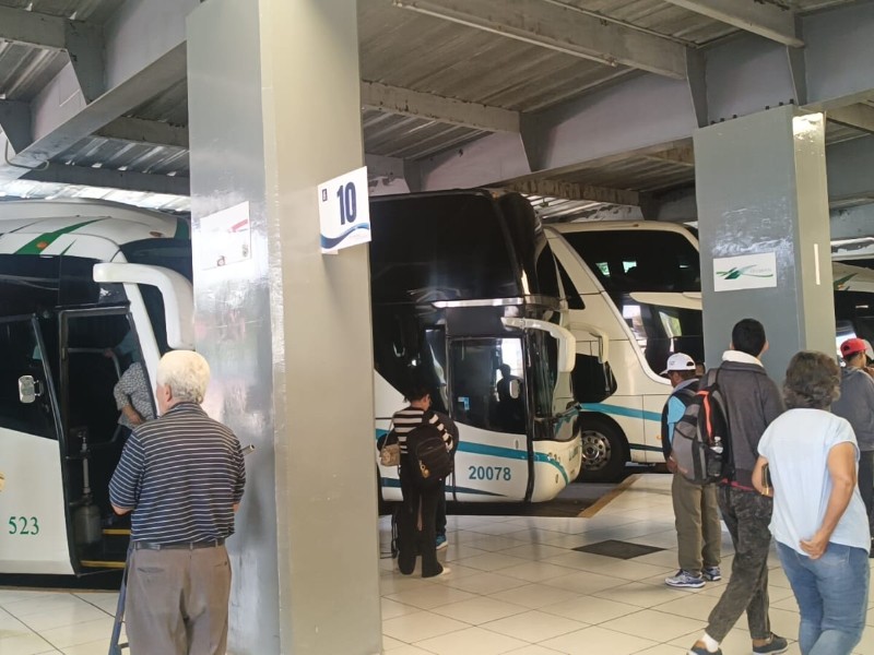 Central de autobuses Zamora sin corridas Central de autobuses Zamora sin corridas