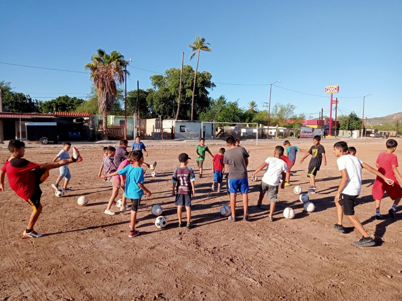 Centro de Formación de Fútbol de Empalme brindará cursos gratuitos