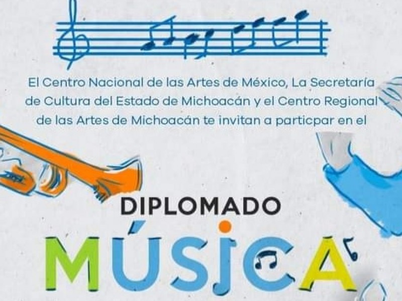 Centro regional de las Artes ofrece diplomado gratuito de música 