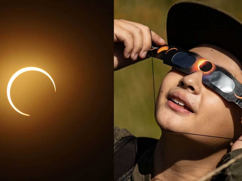 CEPCyGR, emite recomendaciones para proteger ojos y piel durante eclipse