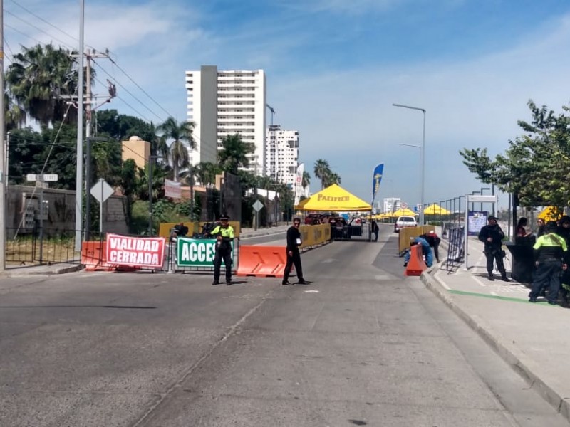 Cerrada otra arteria vial en el Puerto