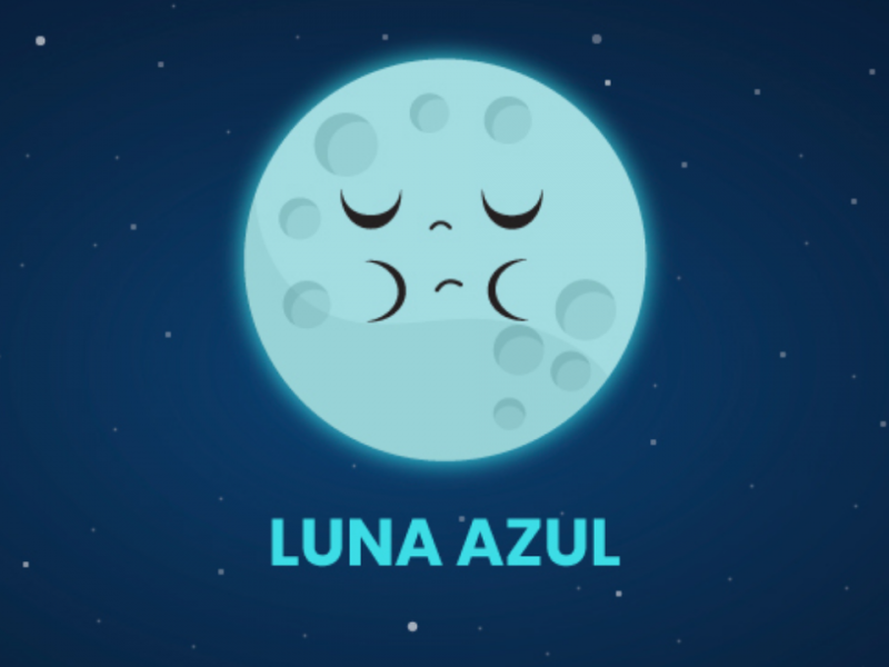 Cerrará octubre con Luna Azul