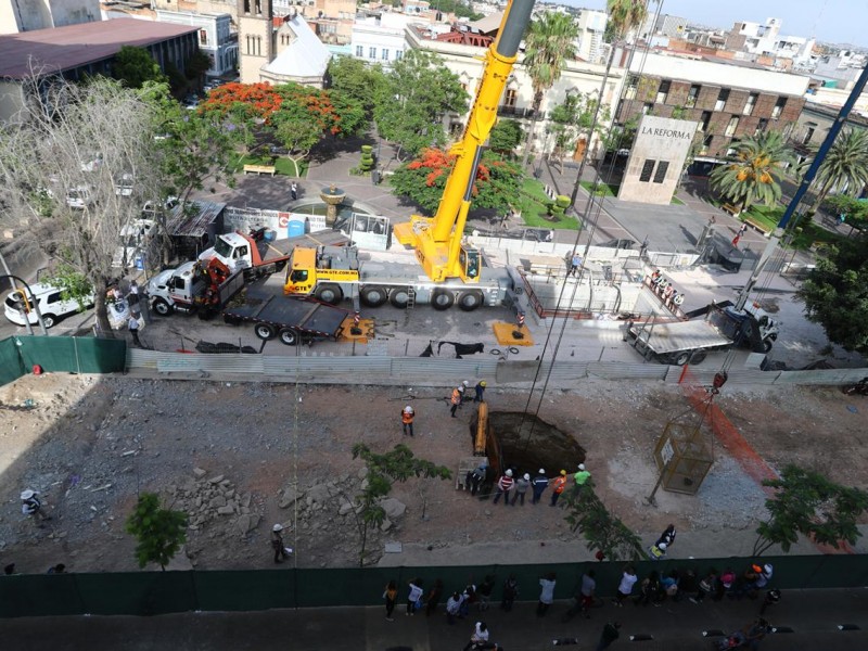 Cerrarán paso peatonal de Paseo Alcalde por socavón